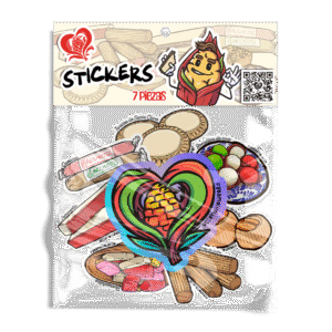 Paquete stickers Dulces tipicos